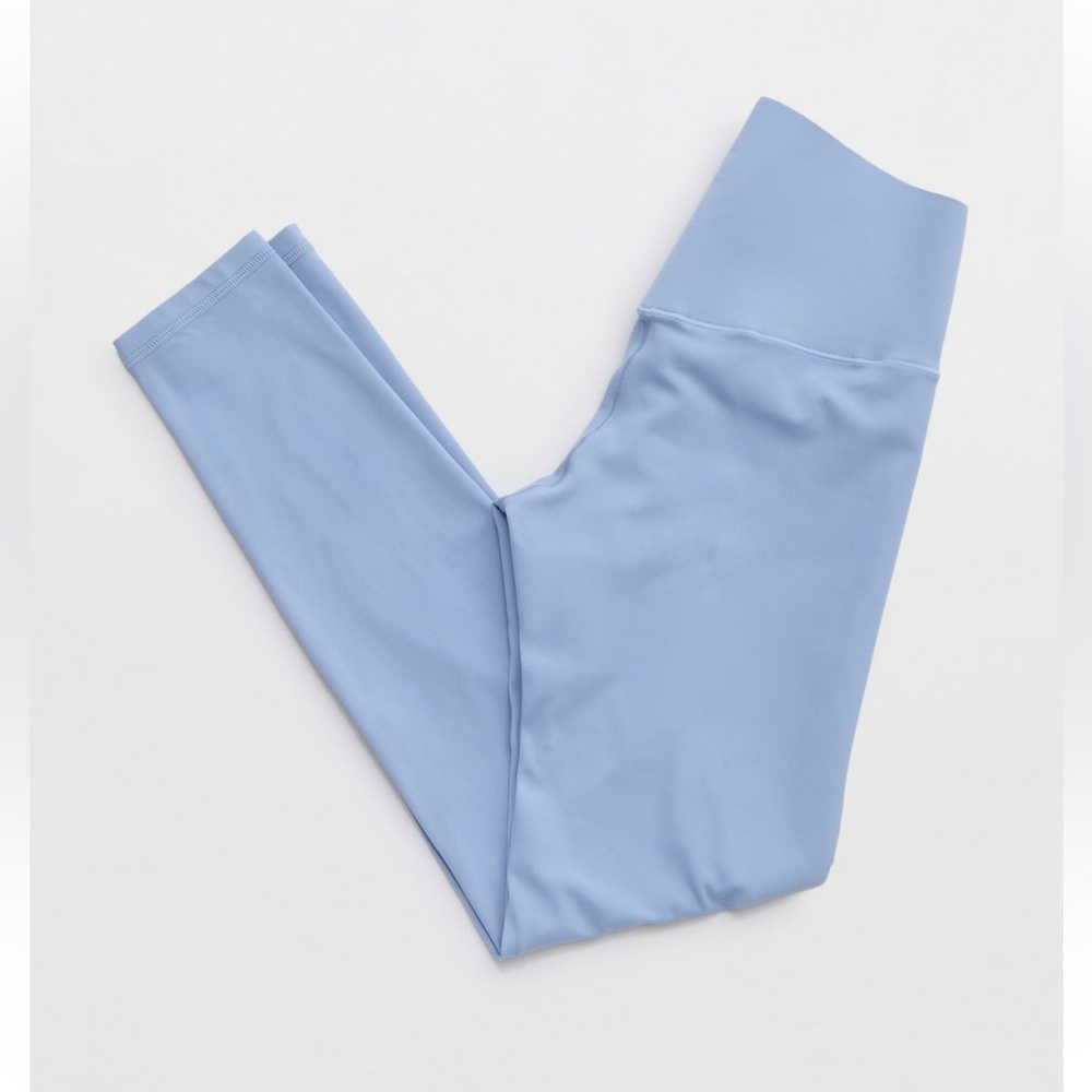 Light Blue High-Waisted Leggings